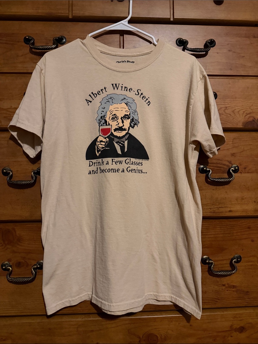 Albert Wine-Stein Graphic T-Shirt - Cream
